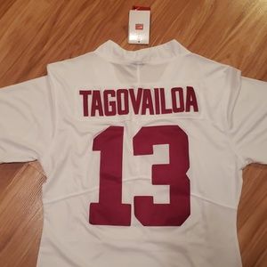 Nike Tops - New! Alabama Crimson Tide white Tua jersey! 2xl! Nike Tops - New! Alabama Crimson Tide white Tua jersey! 2xl!